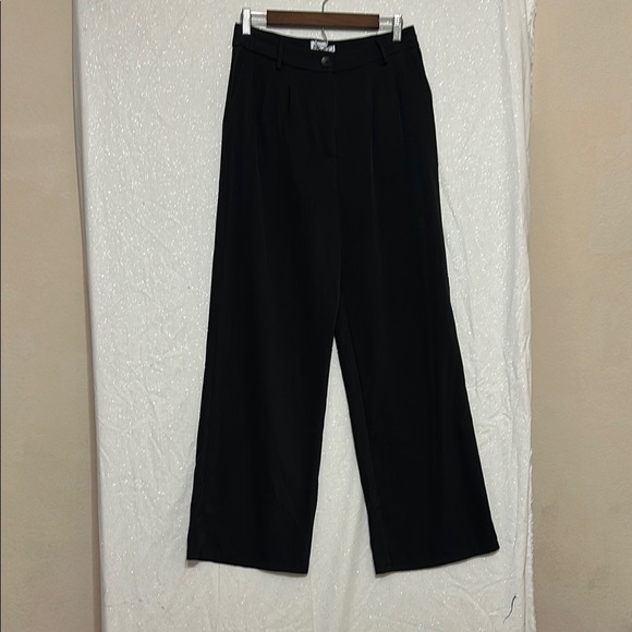Princess Polly Elegant Black Trousers - Picture 1 of 6